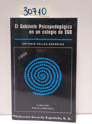 Imagen del vendedor de EL GABITE PSICOPEDAGGICO EN UN COLEGIO DE EGB a la venta por Librera Circus