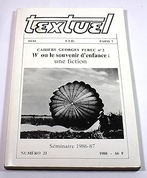 Textuel, Numero 21, 1988