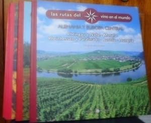 Las rutas del vino en el mundo FRANCIA + ITALIA + PORTUGAL + ALEMANIA Y EUROPA CENTRAL (4 libros)
