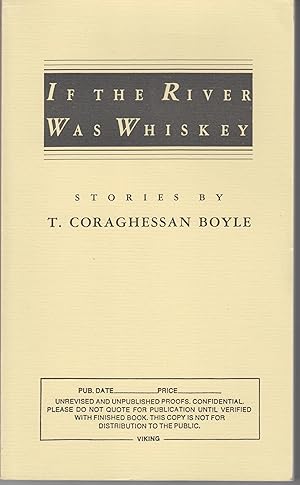 Seller image for If the River Was Whiskey for sale by Beasley Books, ABAA, ILAB, MWABA