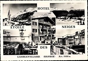 Ansichtskarte / Postkarte Lanslevillard Savoie, Hotel Etoile des Neiges