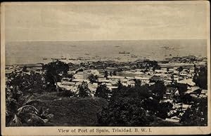 Bild des Verkufers fr Ansichtskarte / Postkarte Port of Spain Trinidad und Tobago, General View zum Verkauf von akpool GmbH