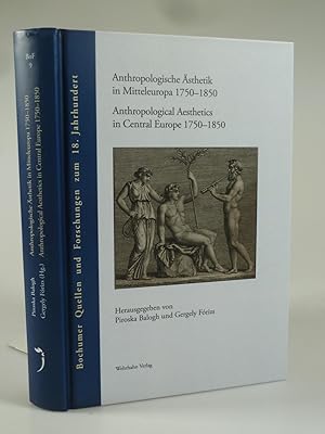 Bild des Verkufers fr Anthropologische sthetik im Mitteleuropa 1750-1850. Anthropological Aesthetics in Central Europe 1750-1850. zum Verkauf von Antiquariat Dorner