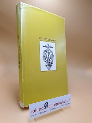 Bild des Verkufers fr 125 Jahre Klner Mnner-Gesangs-Verein. MDCCCKLII - 1967. zum Verkauf von Roland Antiquariat UG haftungsbeschrnkt