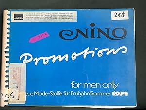 Nino Promotions for men only Neue Mode-Stoffe fur Fruhjahr/Sommer 1974