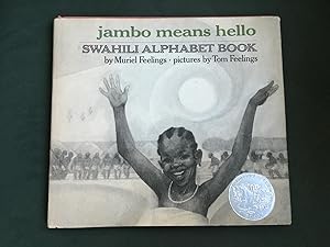 Bild des Verkufers fr Jambo means hallo Swahili Alphabet Book zum Verkauf von Antiquariaat Digitalis