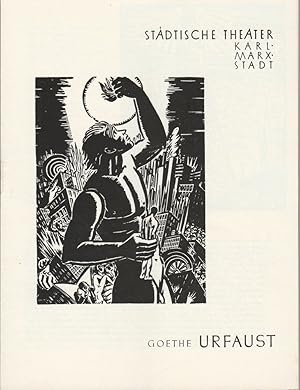 Imagen del vendedor de Programmheft Johann Wolfgang von Goethe URFAUST Neuinszenierung 5. Oktober 1961 Spielzeit 1961 / 62 a la venta por Programmhefte24 Schauspiel und Musiktheater der letzten 150 Jahre