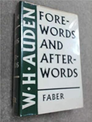 Seller image for Forewords and Afterwords for sale by PsychoBabel & Skoob Books