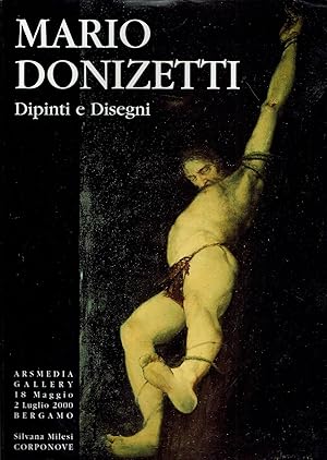 Image du vendeur pour MARIO DONIZETTI DIPINTI E DISEGNI mis en vente par iolibrocarmine