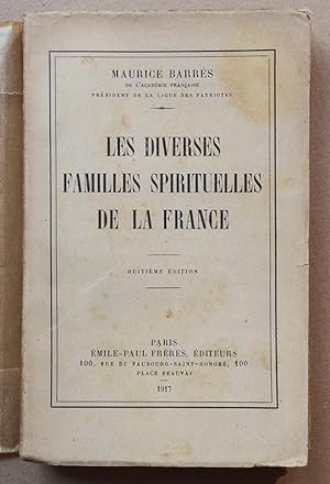 LES DIVERSES FAMILLES SPIRITUELLES DE LA FRANCE.