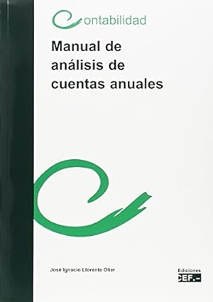 Imagen del vendedor de Manual de anlisis de cuentas anuales (COL CONTABILIDAD) a la venta por Libros Tobal