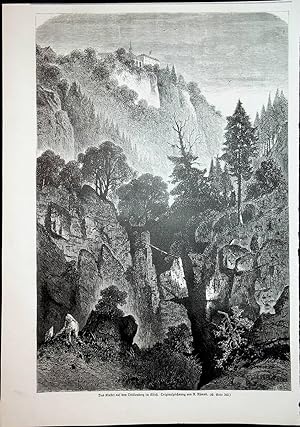 MONT SAINTE-ODILE, France vue ca. 1872