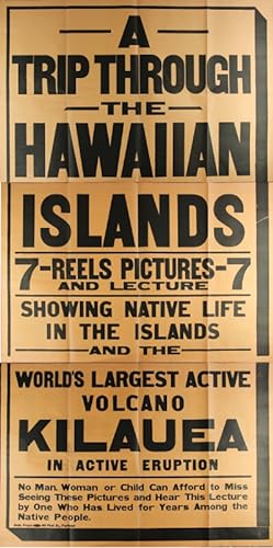 A trip through the Hawaiian Islands 7 - reels pictures - 7 and lecture showing native life in the...