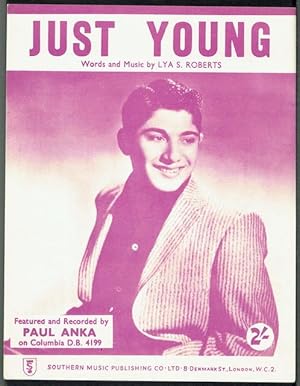 Just Young, recorded by Paul Anka
