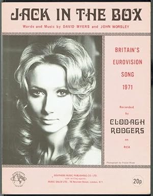 Jack In The Box, recorded by Clodagh Rodgers. Britain's Eurovision Song 1971