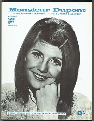 Seller image for Monsieur Dupont, recorded by Sandie Shaw for sale by Hall of Books