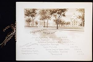 Programme for the Day -- Brown University Class Day, 1893