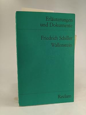 Image du vendeur pour Wallenstein mis en vente par ANTIQUARIAT Franke BRUDDENBOOKS