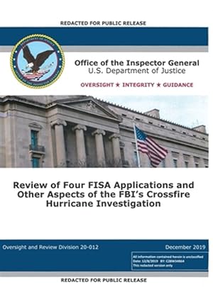 Seller image for Office Of The Inspector General Report for sale by GreatBookPrices