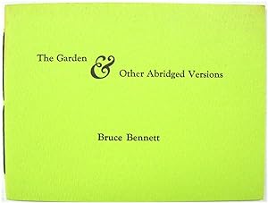Bild des Verkufers fr The Garden & Other Abridged Versions zum Verkauf von PsychoBabel & Skoob Books