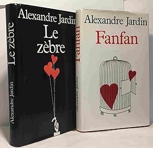 Image du vendeur pour Fanfan + Le zbre --- 2 romans mis en vente par crealivres