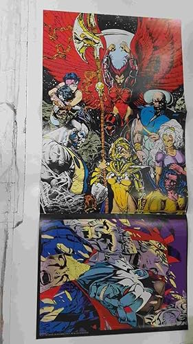 Poster doble: Patrulla X. Proviene de X-Men Poster Magazine vol 1 num 3