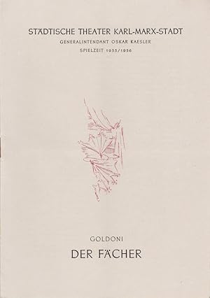 Imagen del vendedor de Programmheft Carlo Goldoni DER FCHER Premiere 12. Mai 1956 Spielzeit 1955 / 56 a la venta por Programmhefte24 Schauspiel und Musiktheater der letzten 150 Jahre