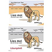 Imagen del vendedor de Lies mal 6 Lwe Heft und Lsungsheft a la venta por AHA-BUCH