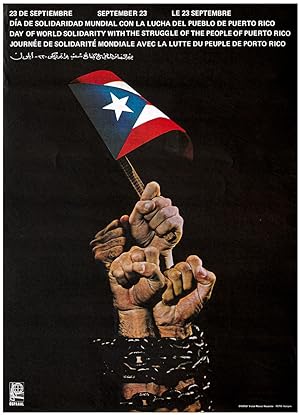 23 de septiembre / Dia de Solidaridad Mundial con la Lucha del Pueblo de Puerto Rico. = September...