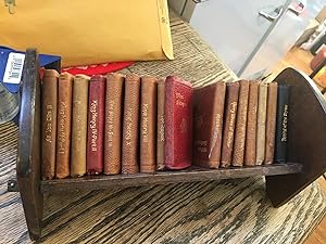 17 Volume Set of Knickerbocker Leather Plays VG As You Like It; King Henry (6); Twelfth Night; Ma...