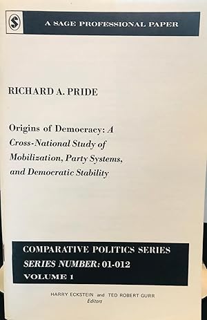 Seller image for Origins of Democracy: A Cross-National Study of Mobilization, Party Systems, and Democratic Stability for sale by White Square - Fine Books & Art