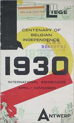 Centenary of Belgian Independence 1930: International Exhibitions April-November