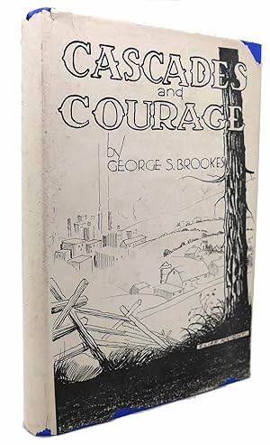 Seller image for CASCADES AND COURAGE The History of the Town of Vernon and the City of Rockville Connecticut for sale by Rare Book Cellar