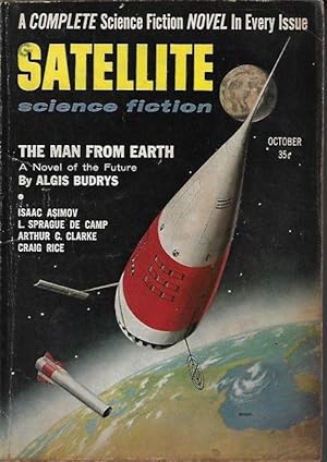 Imagen del vendedor de SATELLITE Science Fiction: October, Oct. 1956 ("The Man from Earth") a la venta por Books from the Crypt