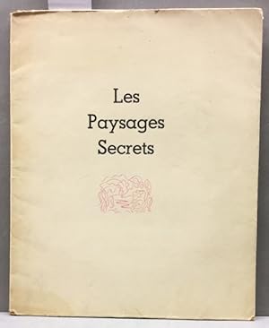 Bild des Verkufers fr Les Paysages Secrets. Exemplaire N 48 zum Verkauf von Kepler-Buchversand Huong Bach