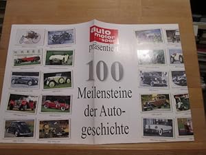 Poster: 100 Meilensteine der Autogeschichte