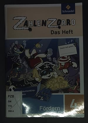 Bild des Verkufers fr Frdern: Nr. 4 - in: Zahlenzorro - Das Heft. zum Verkauf von books4less (Versandantiquariat Petra Gros GmbH & Co. KG)