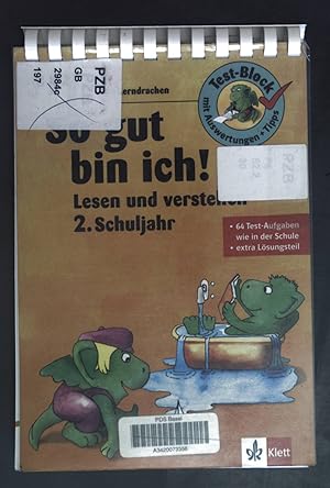 Bild des Verkufers fr So gut bin ich! - Lesen und verstehen: 2. Schuljahr. zum Verkauf von books4less (Versandantiquariat Petra Gros GmbH & Co. KG)