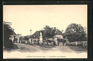 Carte postale St-Jean de Gonville, Carrefour de l`Abbaye