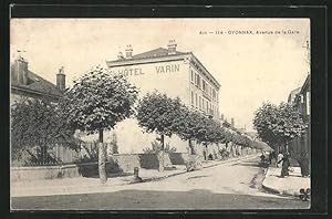 Carte postale Oyonnax, Avenue de la Gare