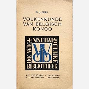 Image du vendeur pour Volkenkunde van Belgisch Kongo mis en vente par Vasco & Co / Emilia da Paz