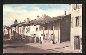 Carte postale Ambronay, Grande Rue