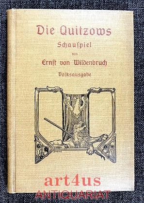 Bild des Verkufers fr Die Quitzows : Schauspiel in 4 Akten. zum Verkauf von art4us - Antiquariat