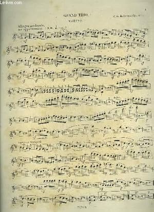 Seller image for Grand trio pour violon for sale by Le-Livre