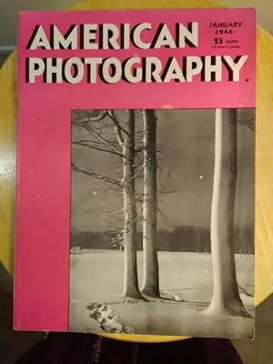 Imagen del vendedor de American Photography [January 1946] a la venta por Counterpane Books