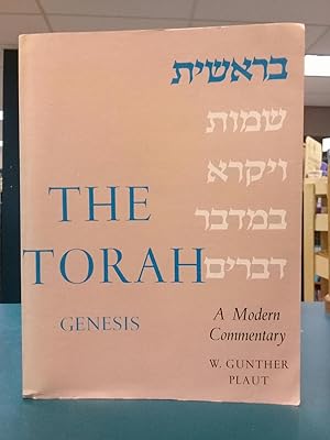 Bild des Verkufers fr The Torah: Genesis, A Modern Commentary zum Verkauf von Regent College Bookstore