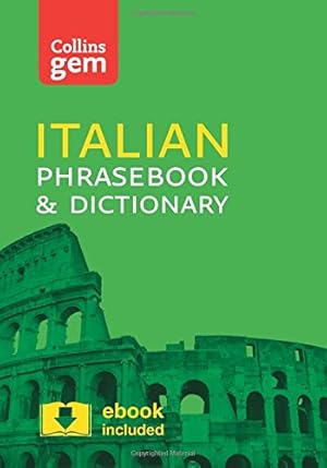 Seller image for Collins Gem Italian Phrasebook & Dictionary by Collins UK [Paperback ] for sale by booksXpress