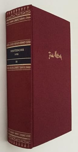 Seller image for Werke in drei Bnden. Erster Band. [Bibliothek deutscher Klassiker Band 58] for sale by Antiquariaat Clio / cliobook.nl
