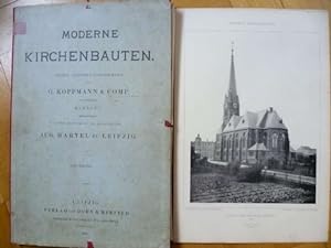Moderne Kirchenbauten. Original-Aufnahmen nach der Natur von G. Koppmann & Comp. Hamburg.