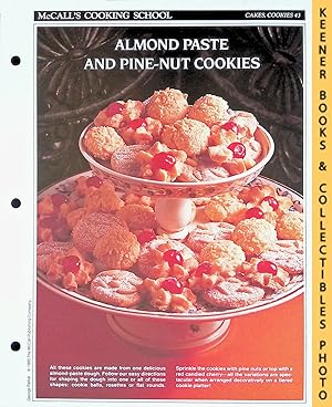 McCall's Cooking School Recipe Card: Cakes, Cookies 43 - Pine-Nut Cookies : Replacement McCall's ...